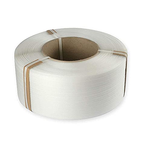 MK612 Clear Smooth Polypropylene Strap – 9mm x .012, 8x8 Core, 225 lb Break Strength, 16,000 ft Coil - Pango Sales Online