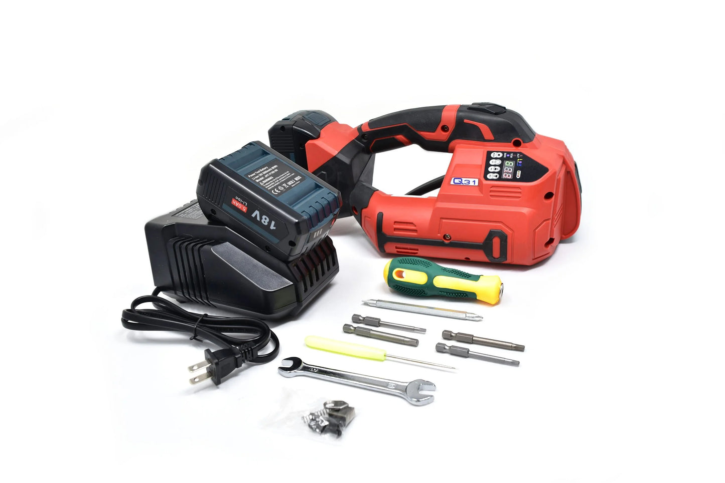 BERRAN Q31 BATTERY POWERED POLY STRAPPING TOOL