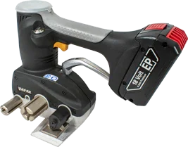 EP-1345 Battery Powered Cord Tensioner with Cutter – For Composite & Woven Cord Strapping